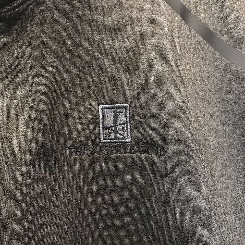 Bermuda Sands Men’s Dark Gray Full Zip Storm Dri Jacket The Reserve Club Size L. - Picture 3 of 8
